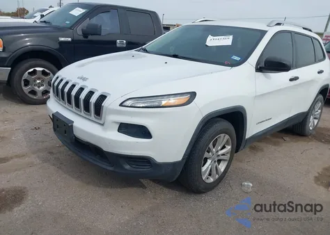 2015 Jeep Cherokee Sport z USA, uszkodzony, nr VIN 1C4PJLAB1FW631553